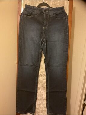 NYDJ Dark Wash Straight Leg Jeans